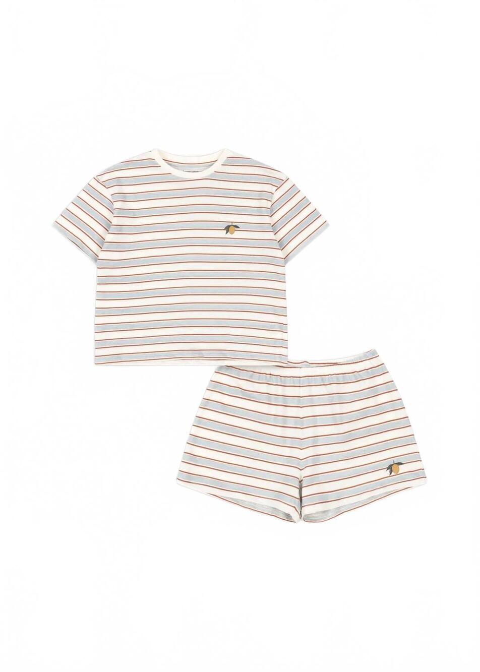 NEW KONGES SLØJD boys famo set in pearl stripe